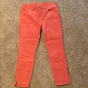 J. Crew Peach Cords